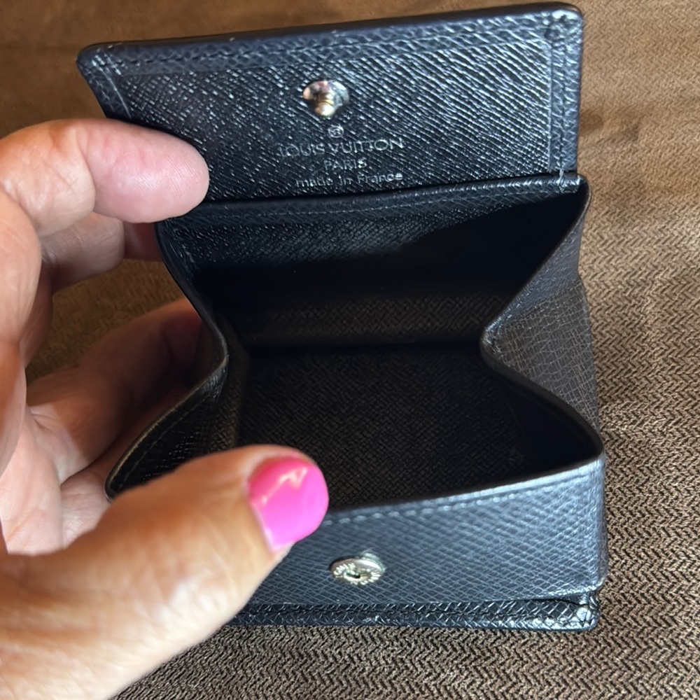 Louis Vuitton Black Coin Purse